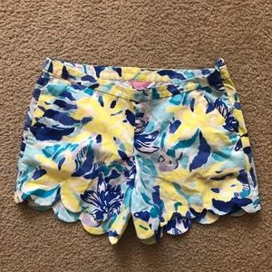 Lilly Pulitzer YLANG YLANG LOVE buttercup shorts!
